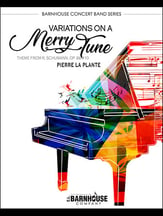 Variations on a Merry Tune Concert Band sheet music cover